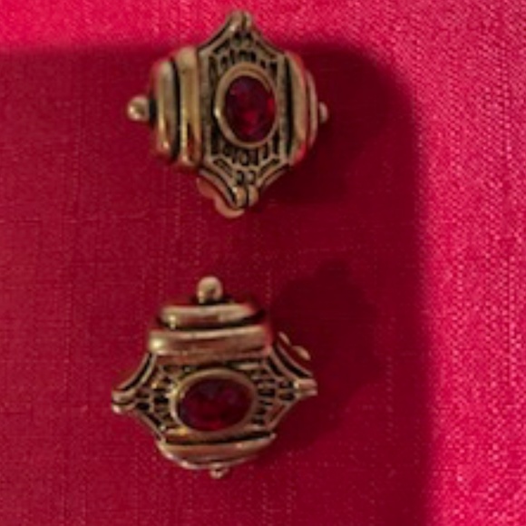 Gripoix earrings - Picture 1 of 4